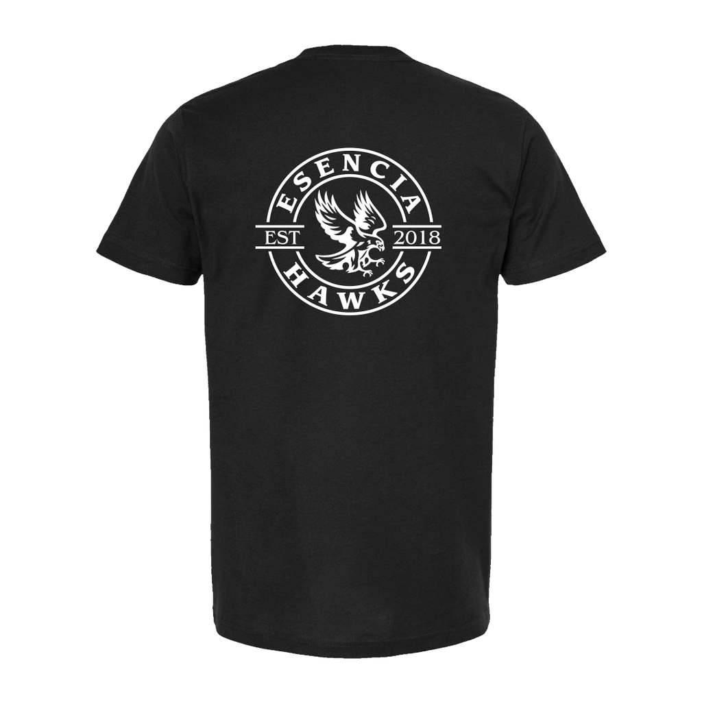 Hawk Box Logo Tee Black