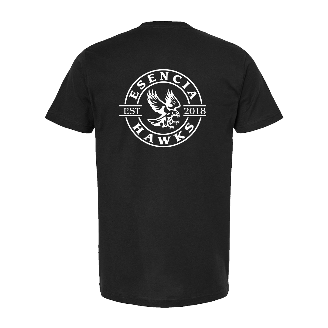 Hawk Box Logo Tee Black