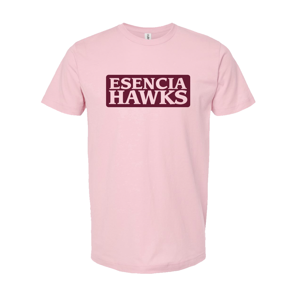 Hawk Box Logo Tee Pink