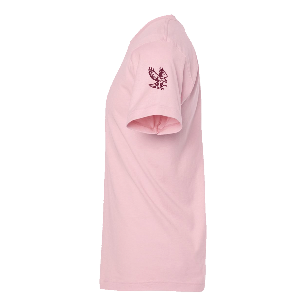 Hawk Box Logo Tee Pink
