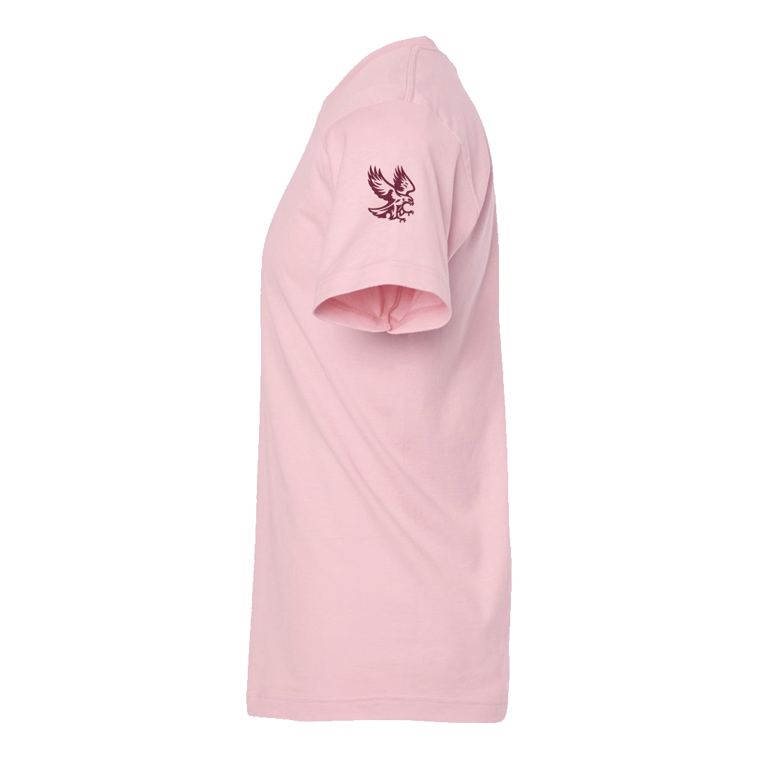 Hawk Box Logo Tee Pink