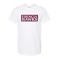 Hawk Box Logo Tee White