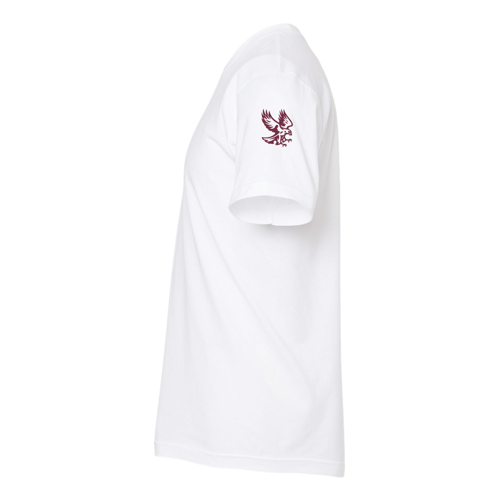 Hawk Box Logo Tee White