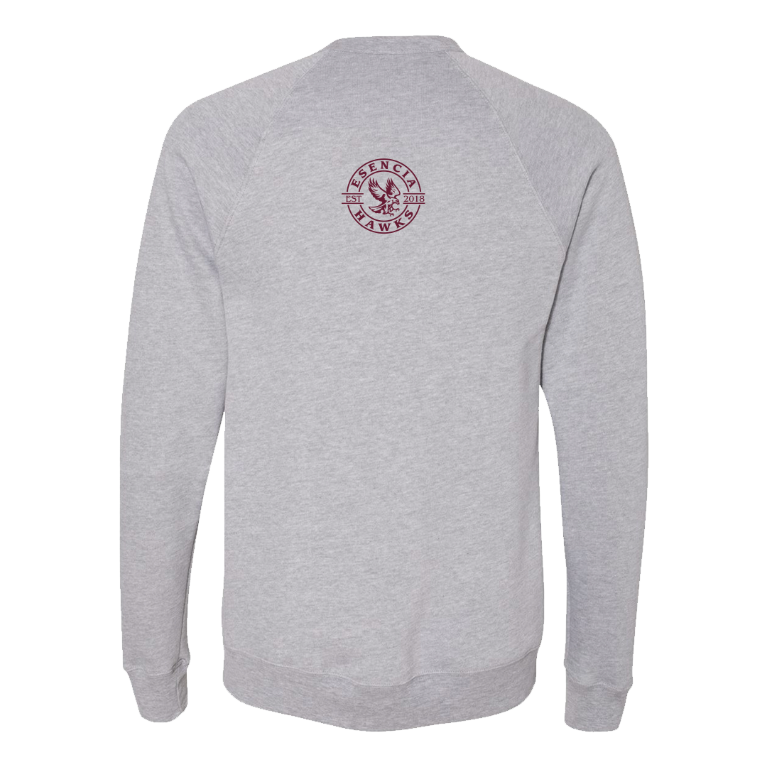Born To Soar Crewneck Grey Heather