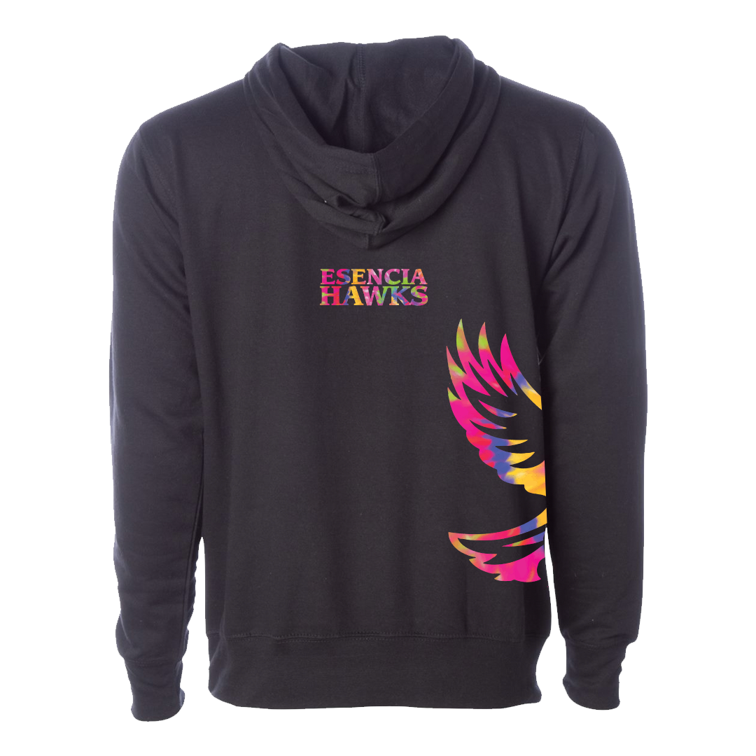 Hawks Tie-Dye Hoodie